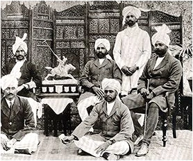 Indian Cavalry tent-pegging team