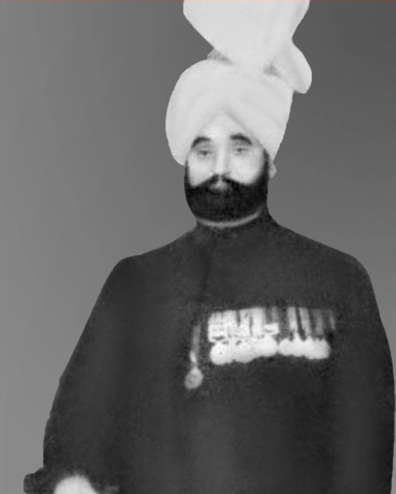 Gul Mawaz Khan in uniform